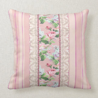 Coussin Rose" carreau chic "minable