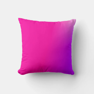 Coussin Rose chaud et violet