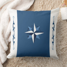 Coussin Rose Compass