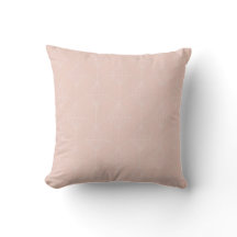 Coussin rose d'accent