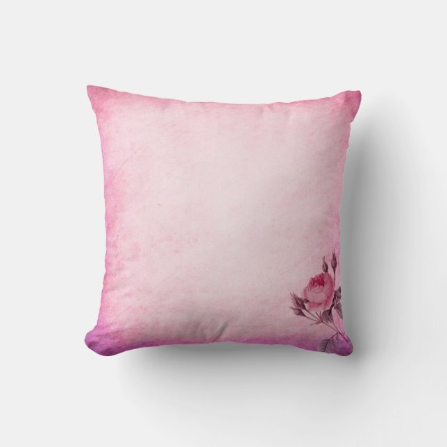 Coussin Rose de la Saint Valentin (Recto)