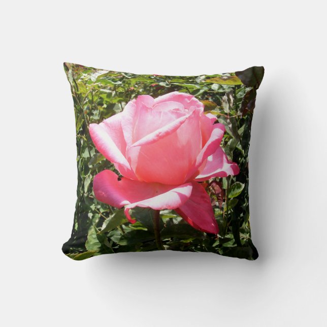 Coussin Rose de rose (Recto)