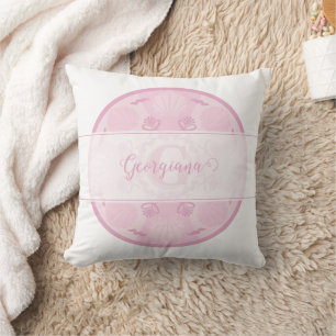 Coussin Rose Dusky personnalisé Grand Millennial Mandala