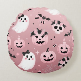 coussin rose éffrayant