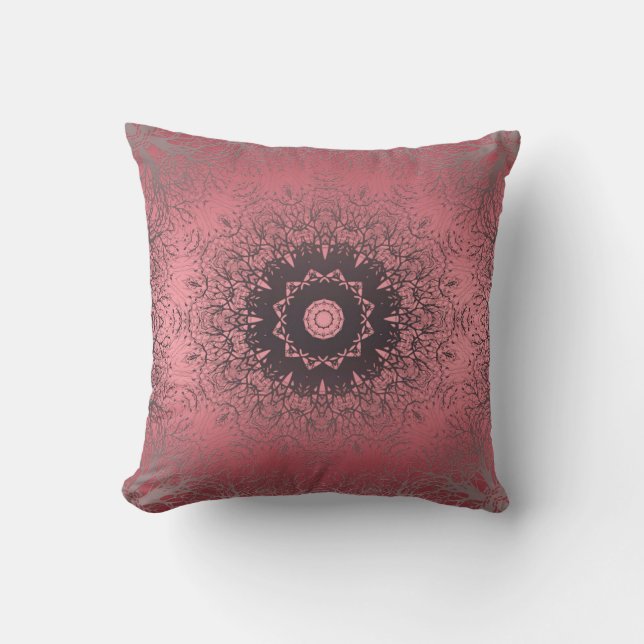 Coussin rose et gris (Recto)