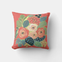 Rose et maman Coussin-Rose Dusty