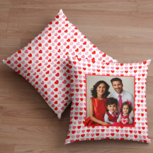 Rose et Rouge Saint Valentin Motif Photo personnal
