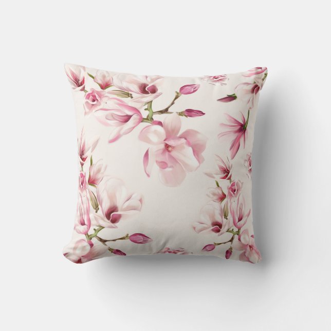 Coussin Rose exotique (Recto)