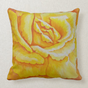 Coussin Rose jaune