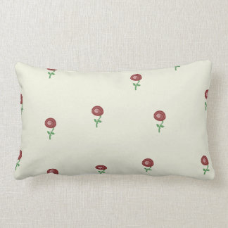 Coussin rose lunatique de fleur