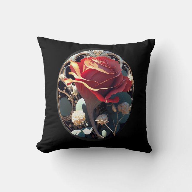 Coussin ROSE n° 1 (Recto)