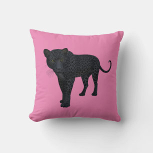 COUSSIN ROSE PANNEAU NOIR