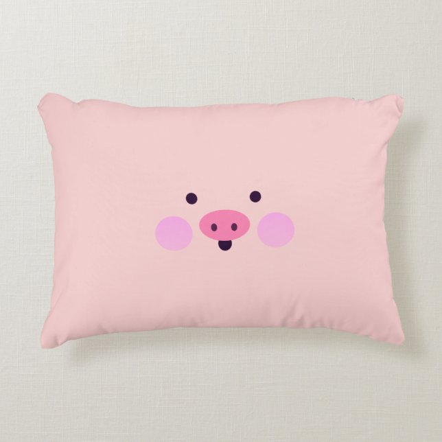 Coussin rose petit (Devant)