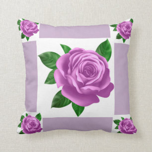 Coussin Rose pourpre