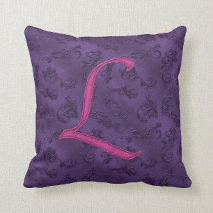 Coussin Rose rose Vintage L