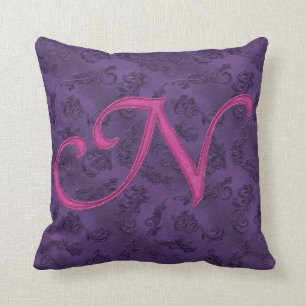 Coussin Rose Vintage rose N