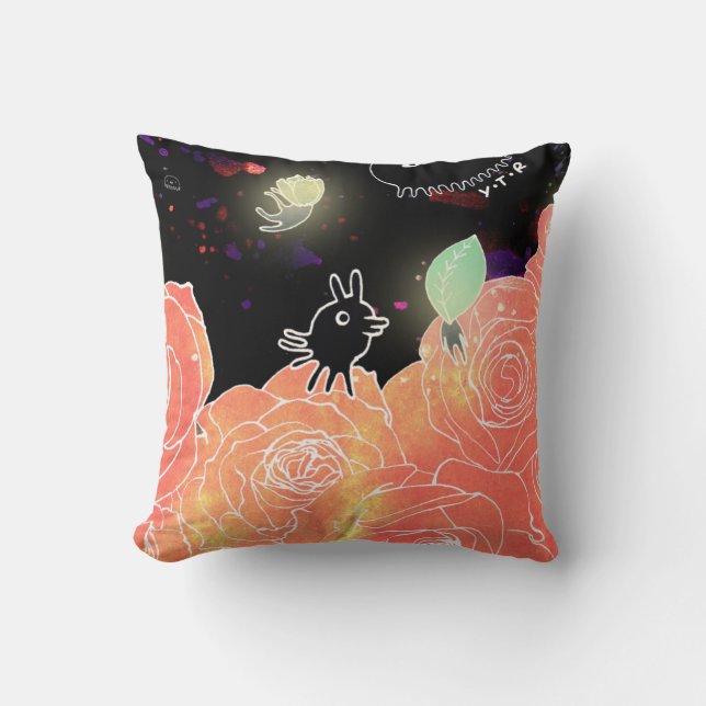 Coussin Roseraie 2014 (Recto)