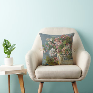 Coussin Roses alpins dans une boîte à fenêtre - Andreas La