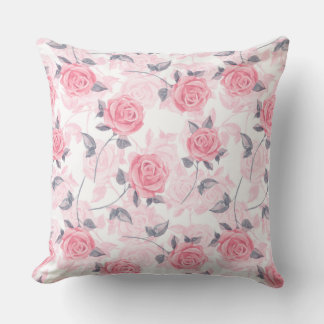 Coussin Roses roses