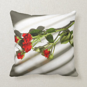 Coussin Roses rouges