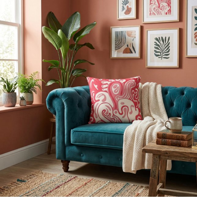 Coussin Rouge (AI product visualization, art is not AI)