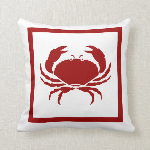 Coussin rouge de CRABE