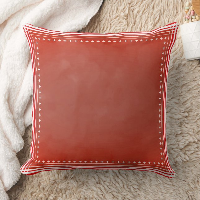 Coussin Rouge d'inspiration danoise (Couverture)