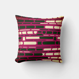 Coussin Rouge et noir