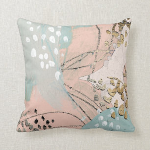 Coussin Rougissent et l'or I