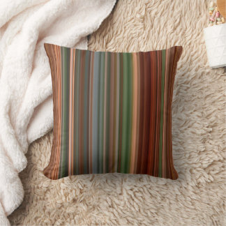 Coussin Rouille de cyprès chauve d'automne, pêche et rayur
