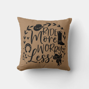 Coussin Rouler Plus S'inquiéter Moins