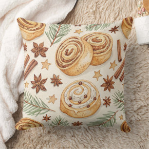 Coussin Roulés à la cannelle et épices - Pâtisserie des Fê
