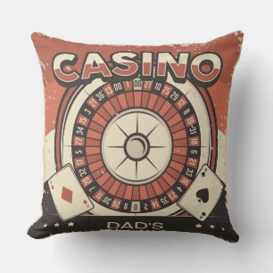 Coussin Roulette fête des pères Casino