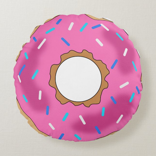 COUSSIN ROUND PINK DONUT (Devant)