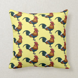 Coussin Rousseau roux