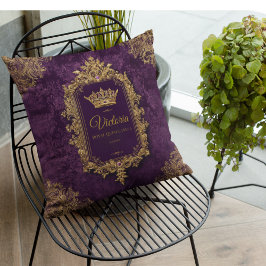 Coussin Royal Amethyst Quinceañera, coutume