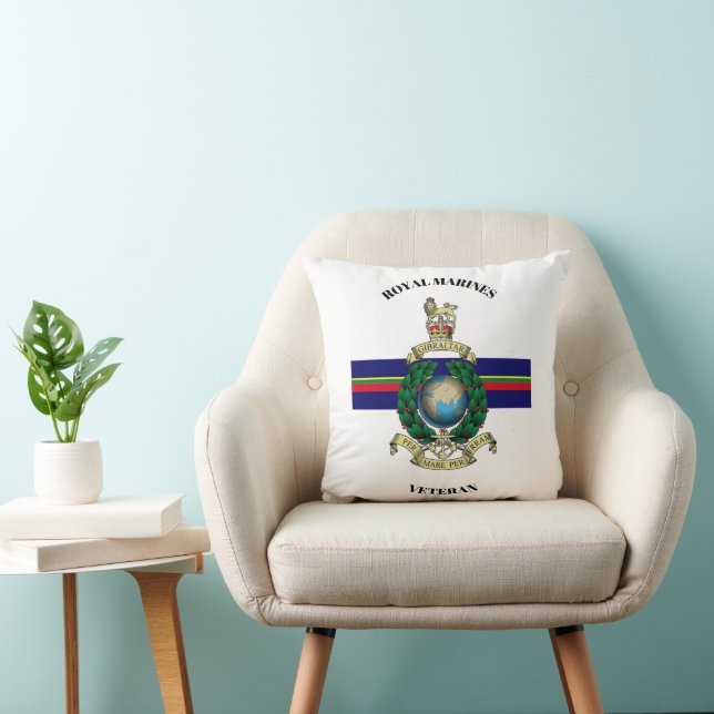 Coussin Royal Marines Veteran (Chaise)