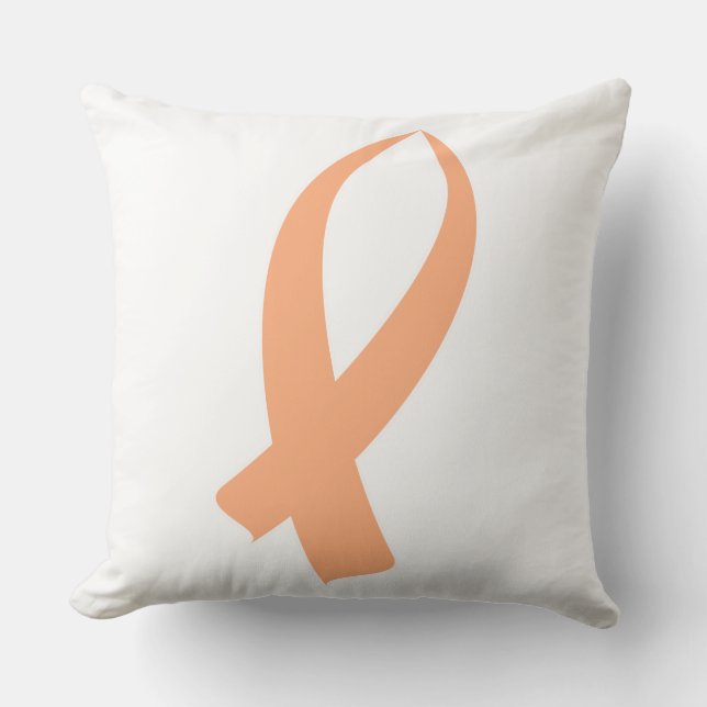 Coussin Ruban de sensibilisation (Pêche) (Recto)