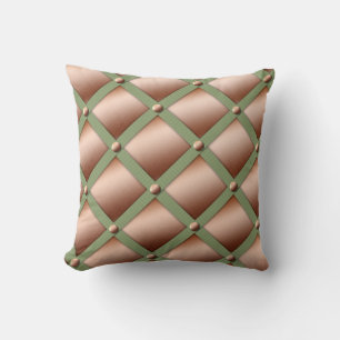 Coussin Ruban Grosgrain et satin