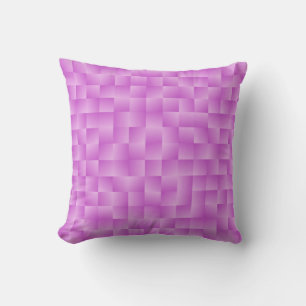 Coussin Rubans satinés - Violet doux