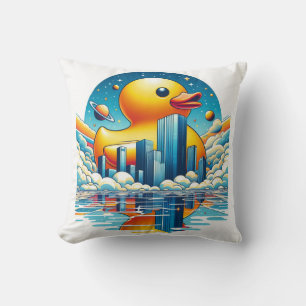 Coussin Rubber Duckie Duck 