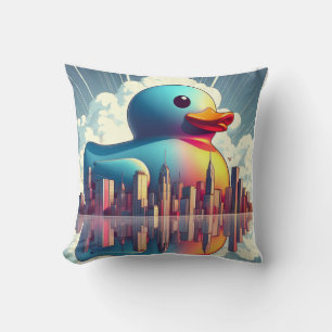 Coussin Rubber Duckie Duck 