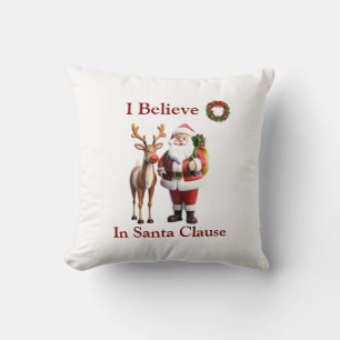 Coussin Rudolf le renne au nez rouge