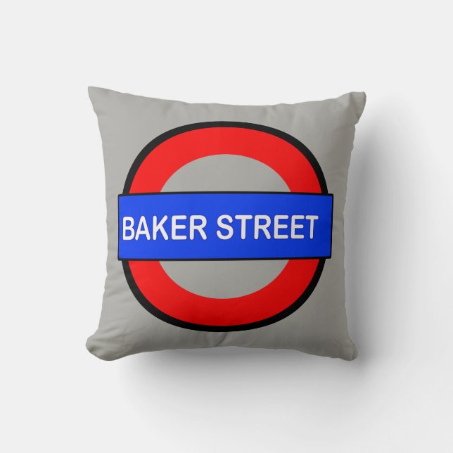 Coussin Rue de Baker (Recto)