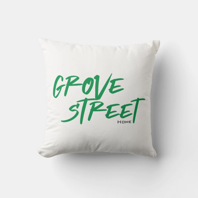 Coussin Rue Grove (Recto)