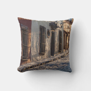 Coussin Rue pavée de Mexico