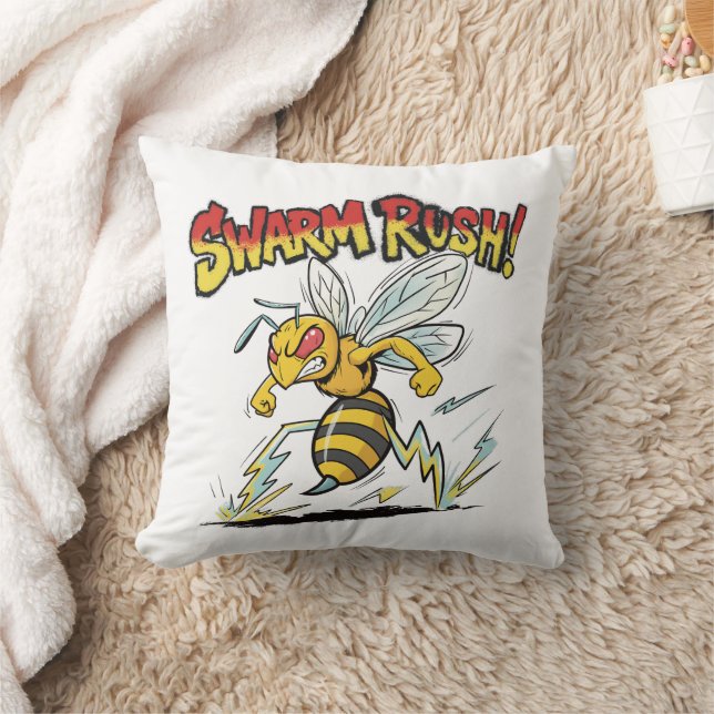 Coussin Ruée de l'essaim (Couverture)