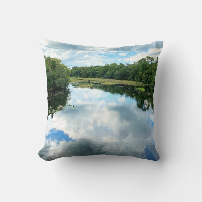 Coussin Ruisseau de la source Alexander (Recto)