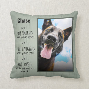 Coussin Russe Bois personnalisé Animaux de compagnie photo