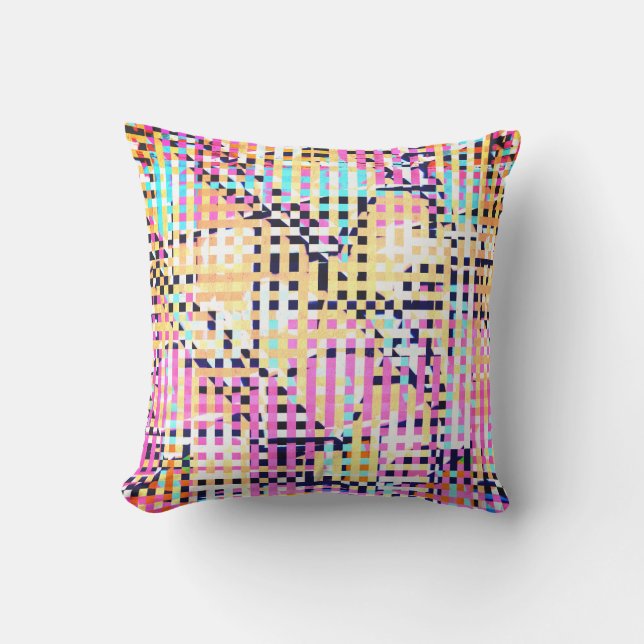 Coussin Rustic COOL Murray Motif Abstrait (Recto)